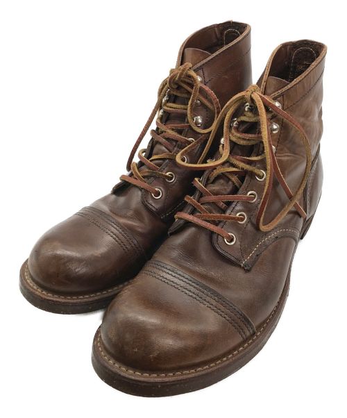 RED WING（レッドウィング）RED WING (レッドウィング) アイアンレンジャー ブラウン サイズ:US9.5の古着・服飾アイテム