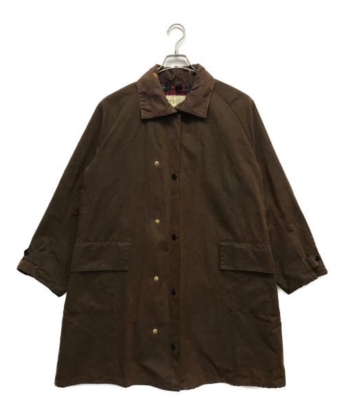 Barbour（バブアー）Barbour (バブアー)  BACKHOUSE (バックハウス) オイルドハンティングコート ブラウン サイズ:38の古着・服飾アイテム