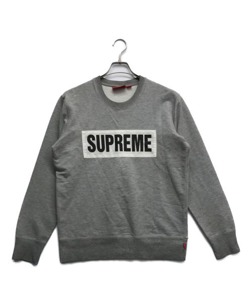 SUPREME（シュプリーム）Supreme (シュプリーム) マラソンクルーネックスウェット グレー サイズ:Sの古着・服飾アイテム