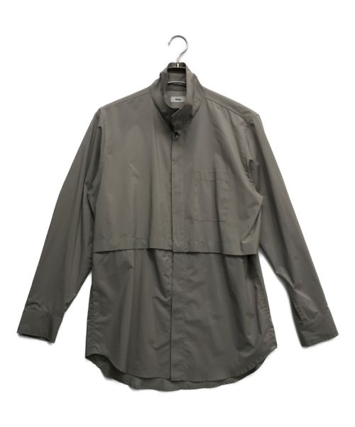 ALLEGE（アレッジ）ALLEGE (アレッジ) Polyester High Neck Shirt ベージュ サイズ:3の古着・服飾アイテム