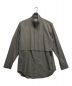 ALLEGE（アレッジ）の古着「Polyester High Neck Shirt」｜ベージュ