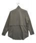 ALLEGE (アレッジ) Polyester High Neck Shirt ベージュ サイズ:3：5800円