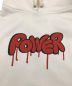 中古・古着 glamb (グラム) チェンソーマン (チェンソーマン) Power Hoodie ホワイト サイズ:SM：12000円