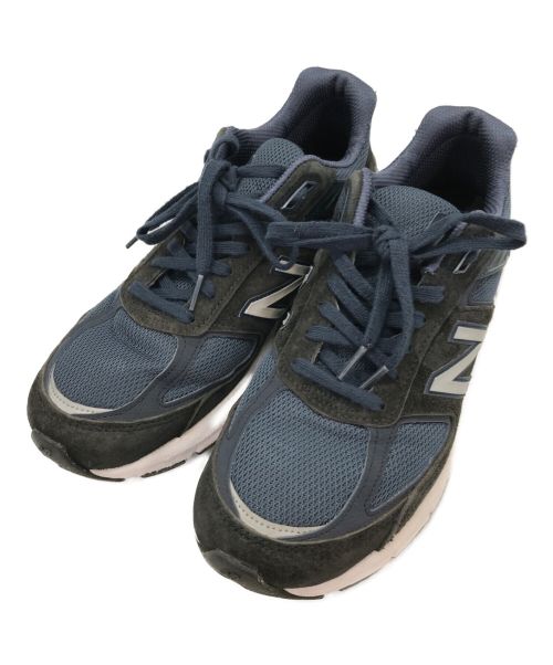 NEW BALANCE（ニューバランス）NEW BALANCE (ニューバランス) ローカットスニーカー ネイビー サイズ:US9.5の古着・服飾アイテム