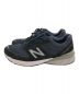 NEW BALANCE (ニューバランス) ローカットスニーカー ネイビー サイズ:US9.5：12000円