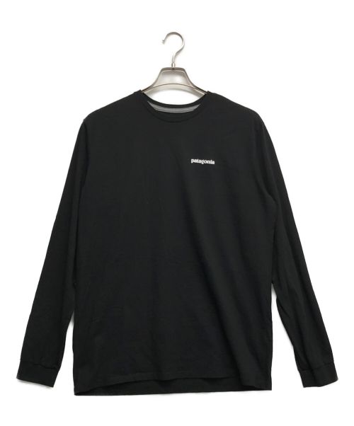 Patagonia（パタゴニア）Patagonia (パタゴニア) 長袖カットソー ブラック サイズ:Mの古着・服飾アイテム