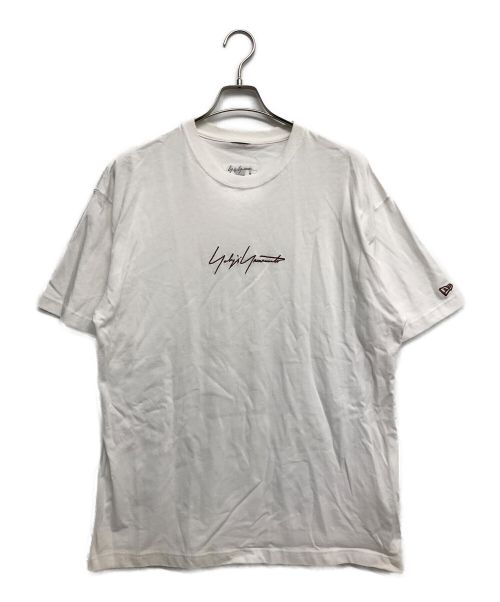 Yohji Yamamoto pour homme（ヨウジヤマモト プールオム）Yohji Yamamoto pour homme (ヨウジヤマモト プールオム) NEW ERA TEE ホワイト サイズ:6の古着・服飾アイテム