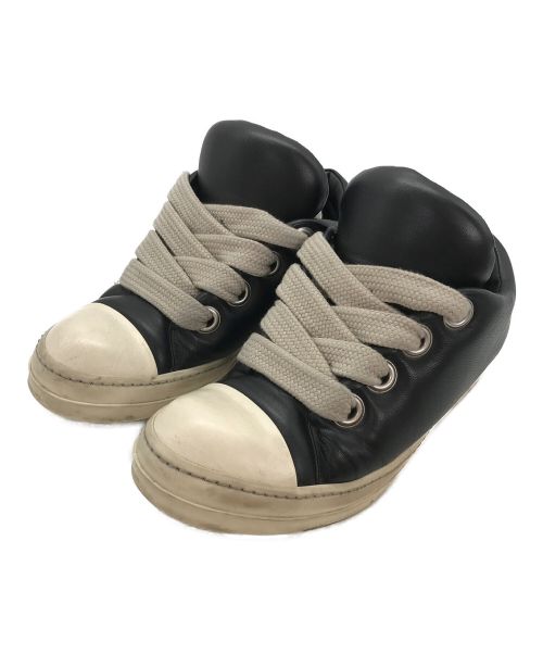 RICK OWENS（リックオウエンス）RICK OWENS (リック オウエンス) Jumbo Lace Padded Sneaks Low RICK OWENS ブラック サイズ:40の古着・服飾アイテム