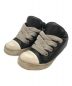 RICK OWENS（リック オウエンス）の古着「Jumbo Lace Padded Sneaks Low RICK OWENS」｜ブラック