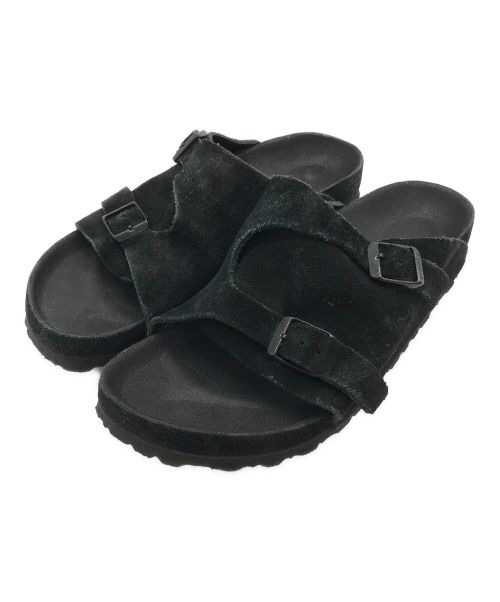 BIRKENSTOCK（ビルケンシュトック）BIRKENSTOCK (ビルケンシュトック) BEAMS (ビームス) 別注スウェードサンダル ブラック サイズ:記載無の古着・服飾アイテム