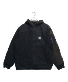 CarHartt（カーハート）の古着「フリースジャケット」｜ブラック