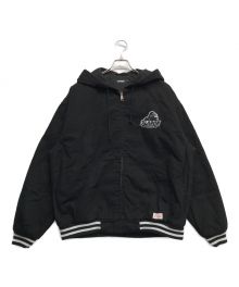 X-LARGE（エクストララージ）の古着「OLD OG HOODED WORK JACKET」｜ブラック