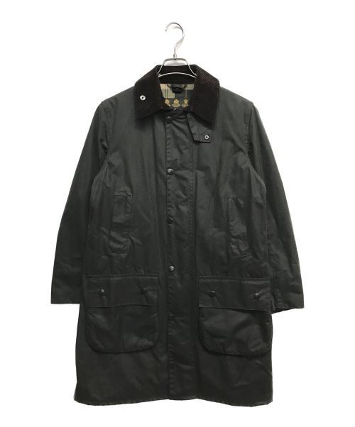 Barbour（バブアー）Barbour (バブアー) ボーダー SL ワックスド コットンコート カーキ サイズ:36の古着・服飾アイテム