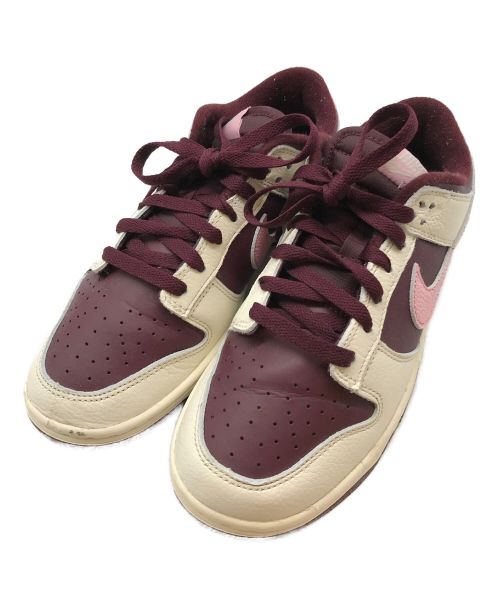 NIKE（ナイキ）NIKE (ナイキ) DUNK LOW RETRO PRM VALENTINE’S DAY  PALE IVORY ボルドー サイズ:US7の古着・服飾アイテム