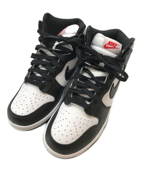 NIKE（ナイキ）NIKE (ナイキ) DUNK HIGH WHITE/BLACK PANDA ブラック サイズ:US8.5の古着・服飾アイテム