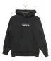 Supreme（シュプリーム）の古着「ボックスロゴフーデットスウェットシャツ」｜ブラック