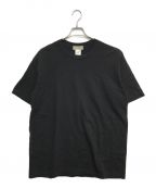 YOHJI YAMAMOTOヨウジヤマモト）の古着「Tシャツ」｜ブラック