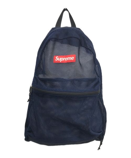 SUPREME（シュプリーム）Supreme (シュプリーム) メッシュバックパック ネイビーの古着・服飾アイテム