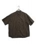 SOPHNET.（ソフネット）の古着「S/S BOLD STRIPE B.D SHIRT」｜ブラウン