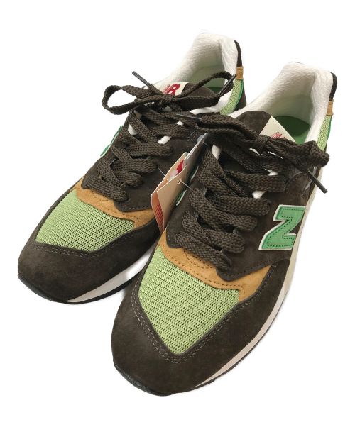 NEW BALANCE（ニューバランス）NEW BALANCE (ニューバランス) U998BG ブラウン×グリーン サイズ:US8の古着・服飾アイテム