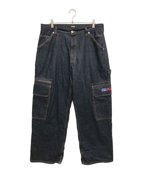 X-LARGE（エクストララージ）X-LARGE (エクストララージ) INC DENIM CARGO PANTS インディゴ サイズ:36の古着・服飾アイテム