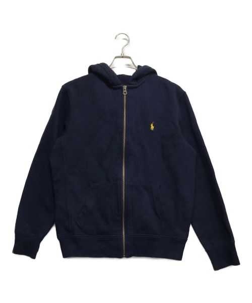 POLO RALPH LAUREN（ポロ・ラルフローレン）POLO RALPH LAUREN (ポロ・ラルフローレン) ジップアップパーカー ネイビー サイズ:Mの古着・服飾アイテム