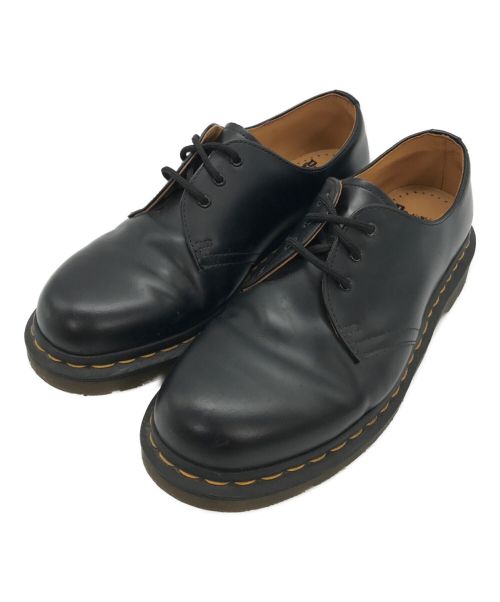 Dr.Martens（ドクターマーチン）Dr.Martens (ドクターマーチン) 3ホールシューズ ブラック サイズ:UK8の古着・服飾アイテム