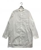 Yohji Yamamoto pour hommeヨウジヤマモト プールオム）の古着「Broad J-Narr シャツ」｜ホワイト
