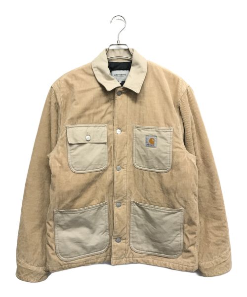 Carhartt WIP（カーハート）Carhartt WIP (カーハート) コーデュロイミシガンコート ベージュ サイズ:Mの古着・服飾アイテム