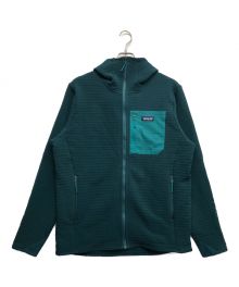 Patagonia（パタゴニア）の古着「R2テックフェイス・フーディ」｜グリーン