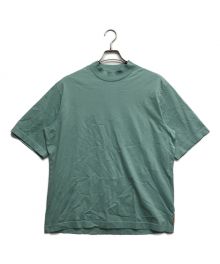 Acne studios（アクネ ストゥディオス）の古着「モックネックTシャツ」｜グリーン