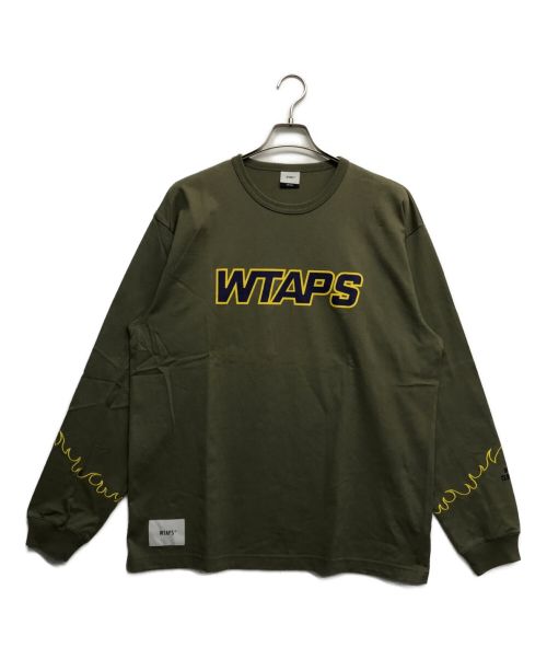 WTAPS（ダブルタップス）WTAPS (ダブルタップス) DRIFTERS ロングスリーブカットソー カーキ サイズ:3の古着・服飾アイテム