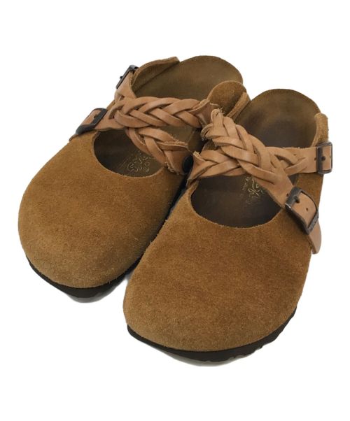 BIRKENSTOCK（ビルケンシュトック）BIRKENSTOCK (ビルケンシュトック) ビルキーローリー ブラウン サイズ:22.5の古着・服飾アイテム