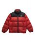 THE NORTH FACE（ザ ノース フェイス）の古着「ヌプシジャケット」｜レッド