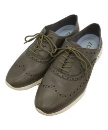 COLE HAAN（コールハーン）の古着「ウィングオックスフォードクローズド ホール」｜オリーブ