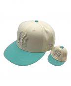 New Eraニューエラ）の古着「59FIFTY TIFFANY 朝岡周」｜グリーン