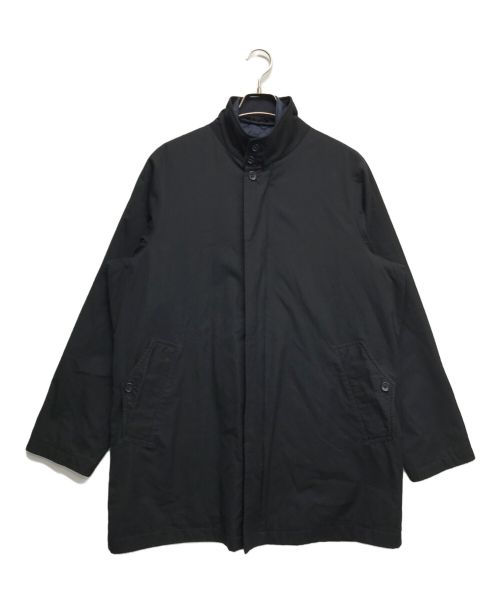 BARACUTA（バラクータ）BARACUTA (バラクータ) ライナー付きステンカラーコート ネイビー サイズ:-の古着・服飾アイテム