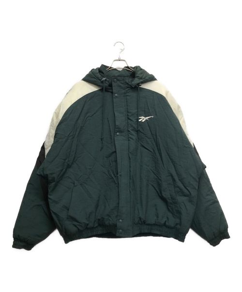 REEBOK（リーボック）REEBOK (リーボック) 90’s中綿ジャケット グリーン サイズ:2XLの古着・服飾アイテム