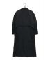 SIWEM (シウム) SUPER FINE WOOL KIMONO COAT ブラック サイズ:M：18000円