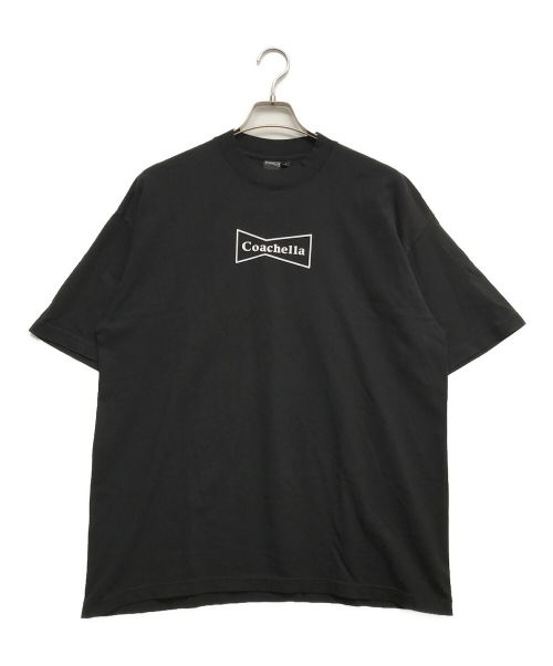 WASTED YOUTH（ウエステッド ユース）WASTED YOUTH (ウエステッド ユース) Coachella コラボプリントTシャツ ブラック サイズ:Lの古着・服飾アイテム