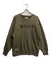 WTAPS（ダブルタップス）の古着「COLLEGE.DESIGN CREWNECK」｜ベージュ