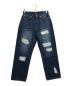 X-LARGE（エクストララージ）の古着「DISTRESSED DENIM PANTS」｜インディゴ