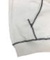 中古・古着 X-LARGE (エクストララージ) コントラストスティッチジップフーディースウェットシャツ ホワイト サイズ:L：6000円