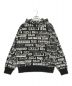 SUPREME（シュプリーム）の古着「Text Hooded Sweatshirt」｜ブラック