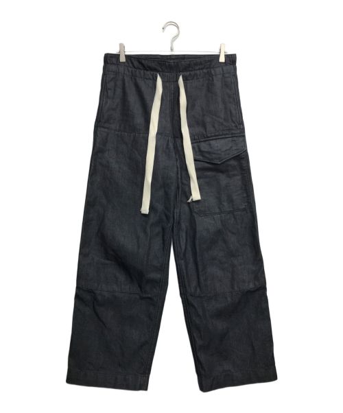 SUS-SOUS（シュス）SUS-SOUS (シュス) TROUSERS MK-1 インディゴ サイズ:3の古着・服飾アイテム