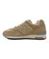 NEW BALANCE (ニューバランス) ローカットスニーカー ベージュ サイズ:24：10000円