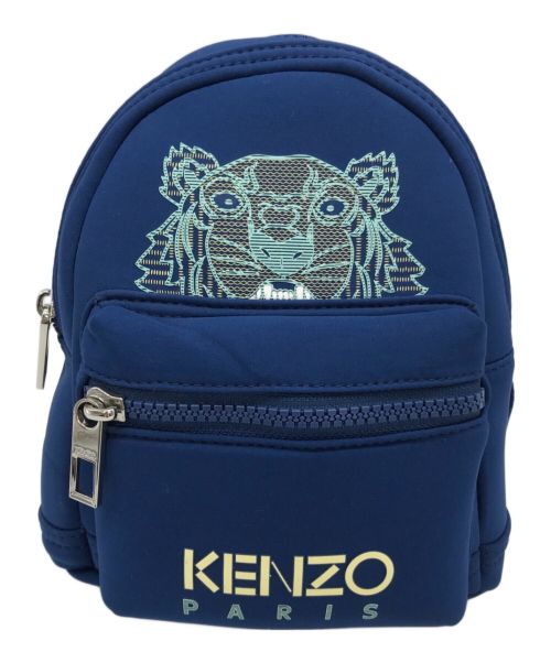 KENZO（ケンゾー）KENZO (ケンゾー) 3wayミニ リュックサック ブルーの古着・服飾アイテム