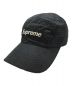 SUPREME（シュプリーム）の古着「Perforated Camp Cap」｜ブラック