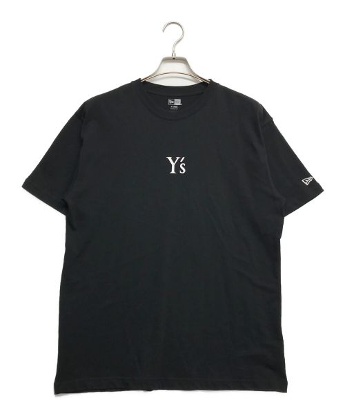 Y's（ワイズ）Y's (ワイズ) New Era (ニューエラ) プリントTシャツ ネイビー サイズ:XLの古着・服飾アイテム