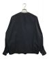 THE RERACS (ザ リラクス) COLLARLESS RAGLAN BLOUSON ネイビー サイズ:46：25000円